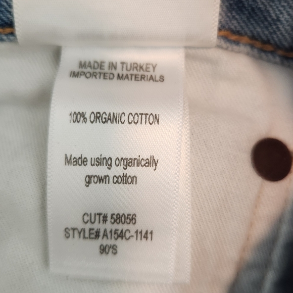 AGOLDE 90s Straight Distressed Jeans 24 - Picture 4 of 7